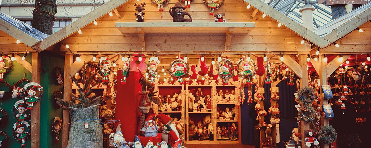 Weihnachtsmarktstand